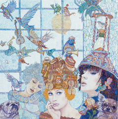 Птицы-воровки и меланхоличный бульдожка