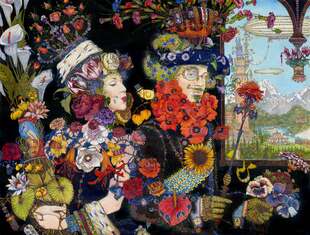 Буква «Ц». «Царь Цветов». Из серии «Азбука»